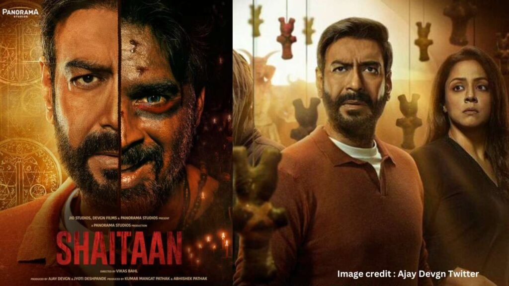 Shaitaan poster Credit Ajay devgn twitter