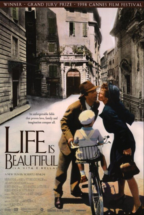life is beautiful movie poster by indiamoviedekho