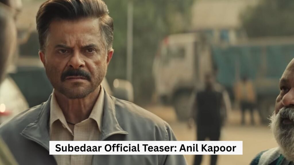 Subedaar Anil Kapoor Movie Poster